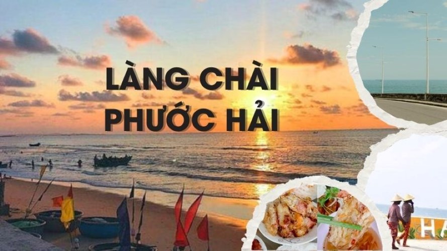 Lịch trình khám phá 2N1D làng chài Phước Hải